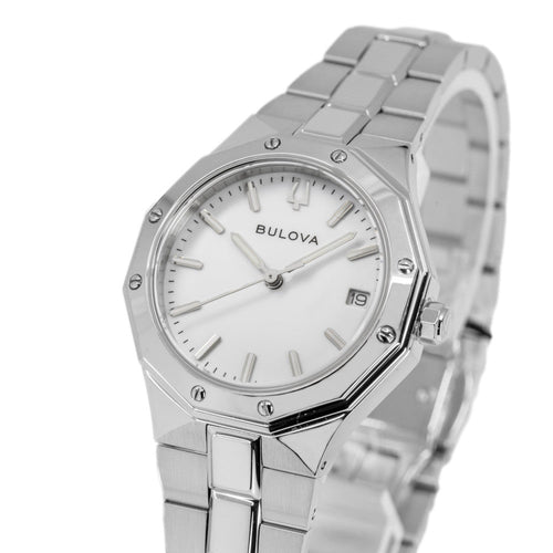 Bulova 96M172 Classic Quartz Octagon Lady Woman's Watch