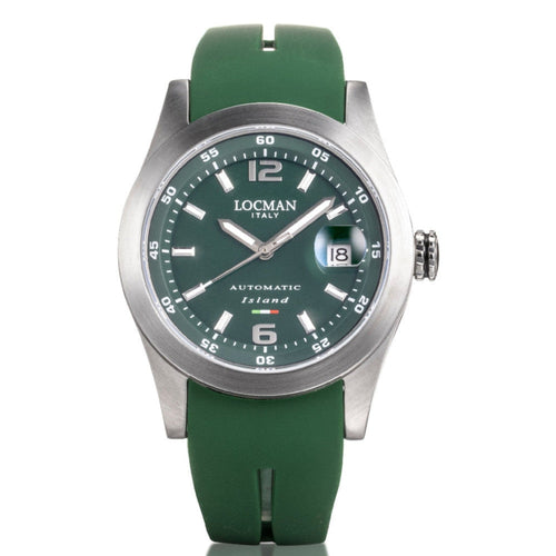 Locman 0615A03A-00GRNKSG Island Automatic Men's Watch