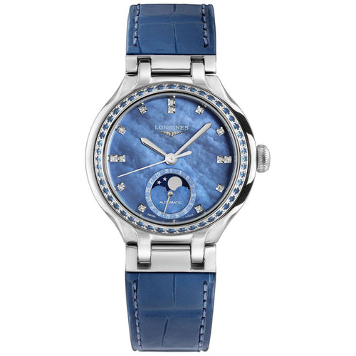 Longines L8.126.0.97.2 PrimaLuna Automatic Woman's Watch