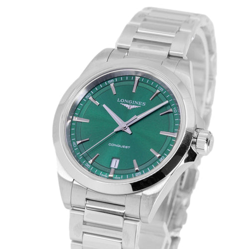 Longines L3.750.4.09.6 Conquest Quartz Watch
