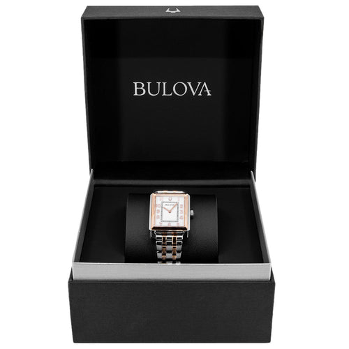 Bulova Donna 98L328 Sutton Tank Quarzo 25mm