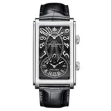 Cuervo y Sobrinos 1112.1NM Prominente Automatic Icónico Doble Tiempo Men's Watch