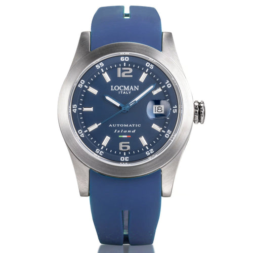 Locman 0615A02A-00BLNKSB Island Automatic Men's Watch