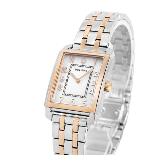 Bulova Donna 98L328 Sutton Tank Quarzo 25mm