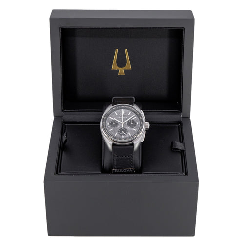 Bulova Uomo 96A312 Lunar Pilot Meteorite Limited Ed