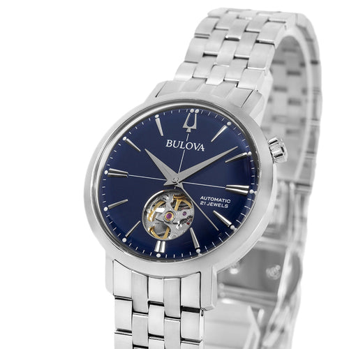 Bulova Uomo 96A320 Aerojet 38mm Blue Dial Automatico