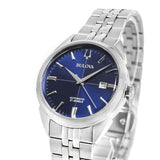 Bulova Uomo 96B425 Sutton 41mm Blue Dial Automatico