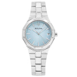 Bulova Donna 96M169 Octagon Lady 32mm Quarzo