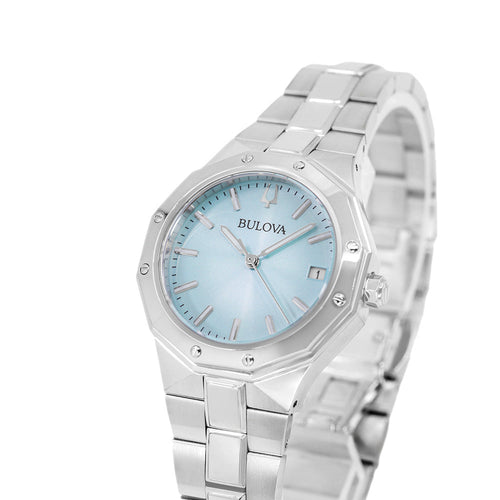 Bulova Donna 96M169 Octagon Lady 32mm Quarzo