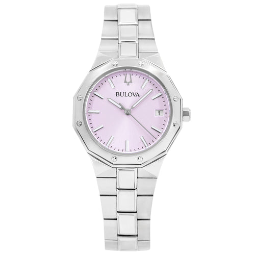 Bulova Donna 96M170 Octagon Lady 32mm Quarzo