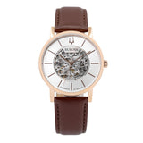 Bulova Uomo 97A172 Clipper skelethon Meccanico