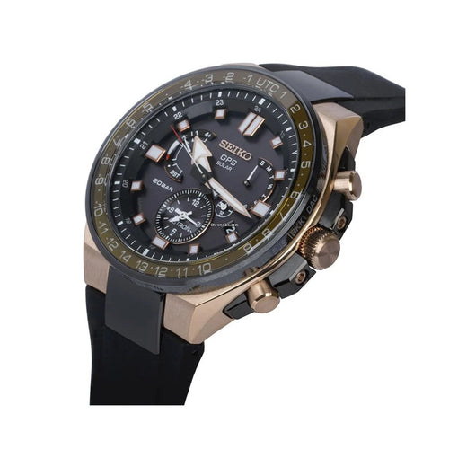 SSE170J1-Seiko Men's SSE170J1 Astron GPS Solar  Black Dial Watch