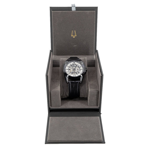 Bulova Uomo 98A304 Sutton Skeleton Meccanico