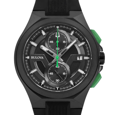 Bulova Uomo 98B381 Maquina 46mm Quarzo Cronografo