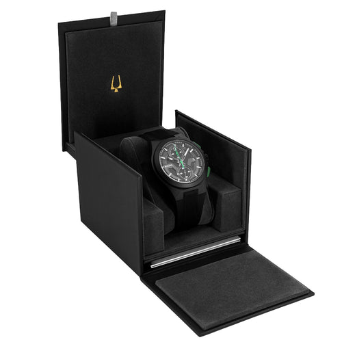 Bulova Uomo 98B381 Maquina 46mm Quarzo Cronografo