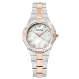 Bulova Donna 98P235 Octagon Lady Diamonds 32mm Quarzo