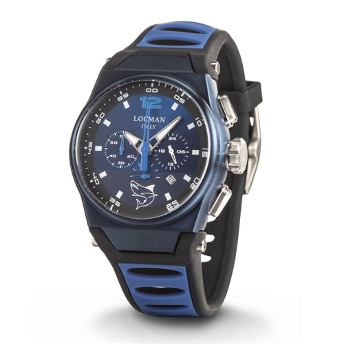 Locman 0555B02S-BLBLSKSB Mare Quartz Men's Watch