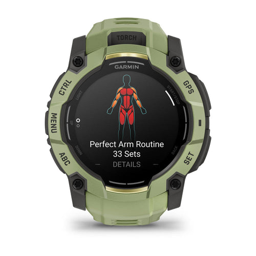 Garmin 010-03020-02 Instinct® 3 – 50 mm, AMOLED Quartz Men's Watch