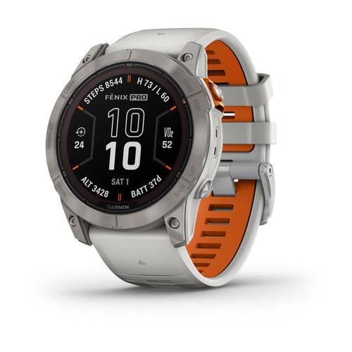 Garmin 010-02778-15 fēnix® 7X Pro – Sapphire Solar Edition Solar Men's Watch