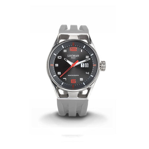 Locman 0546A07S-00GYRDSA Montecristo Quartz Men's Watch