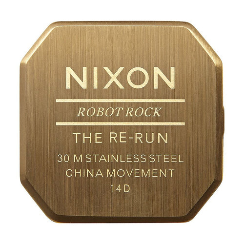 Nixon Uomo A158502-00 Re-Run All Gold Quarzo..