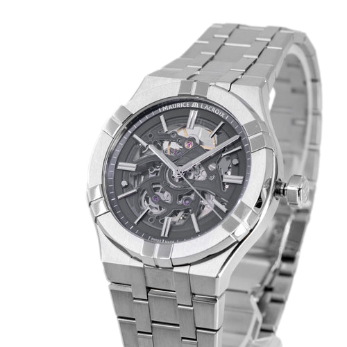 Maurice Lacroix AI6008-SS002-030-1 Aikon Skeleton 42mm Auto