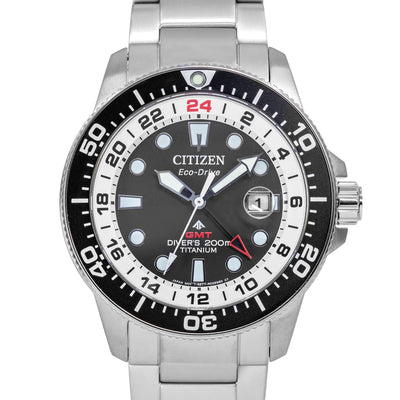 Citizen BJ7110-89F Promaster Super Titanio GMT Eco-Drive