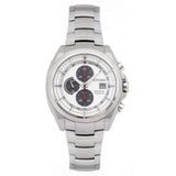 Citizen Men's CA0550-52A Eco-Drive Chrono White Dial Watch