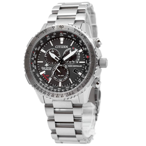 Citizen Man CB5010-81E Crono Pilot Super Titanio Eco-Drive
