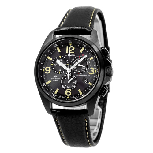 Citizen Uomo CB592515E Radiocontrollato Pilot Nero