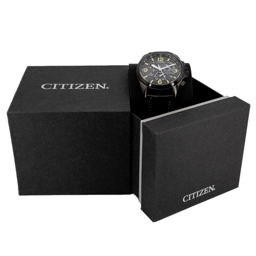 Citizen Uomo CB592515E Radiocontrollato Pilot Nero