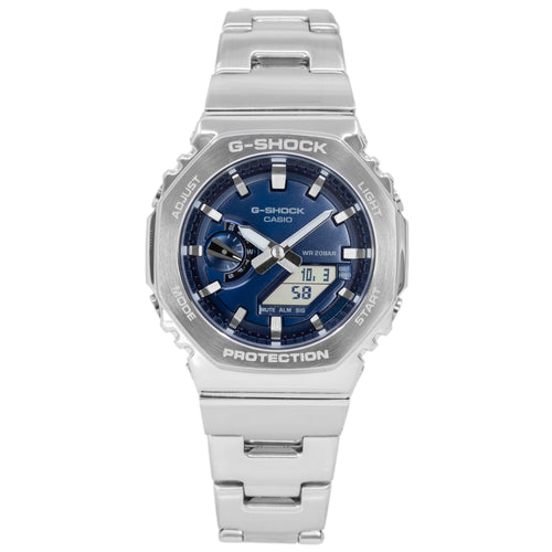 Casio Uomo GM2110D-2BER G-Shock Blue Dial Quarzo