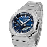 Casio Uomo GM2110D-2BER G-Shock Blue Dial Quarzo
