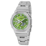 Casio Uomo GM-2110D-3AER G-Shock Green Dial Quarzo