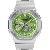 Casio Uomo GM-2110D-3AER G-Shock Green Dial Quarzo
