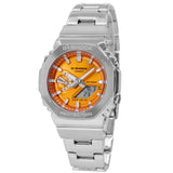 Casio Uomo GM-2110D-4AER G-Shock Orange Dial Quarzo