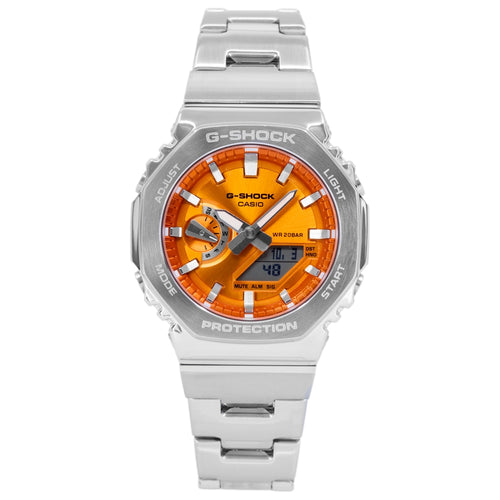 Casio Uomo GM-2110D-4AER G-Shock Orange Dial Quarzo