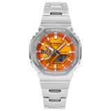 Casio Uomo GM-2110D-4AER G-Shock Orange Dial Quarzo