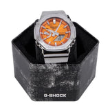 Casio Uomo GM-2110D-4AER G-Shock Orange Dial Quarzo