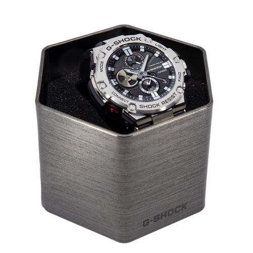 Casio Man GST-B100-1AER  G-Shock Chrome Tough Solar  watch
