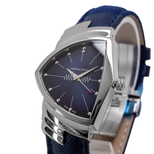 Hamilton Uomo H24411942 Ventura Quadrante Blu Quarzoq