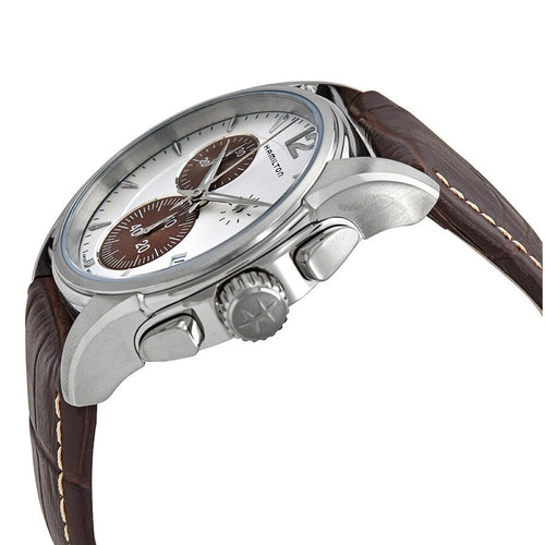 Hamilton Men's H32612551 Jazzmaster Chrono Silver Dial Watch