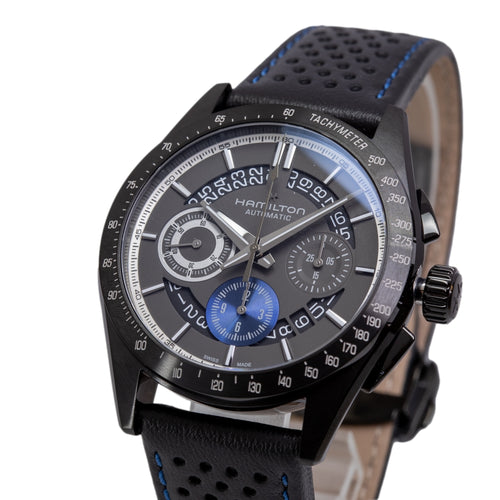 Hamiltn H36646780 Jazzmaster Performer 42mm Auto Cronografo