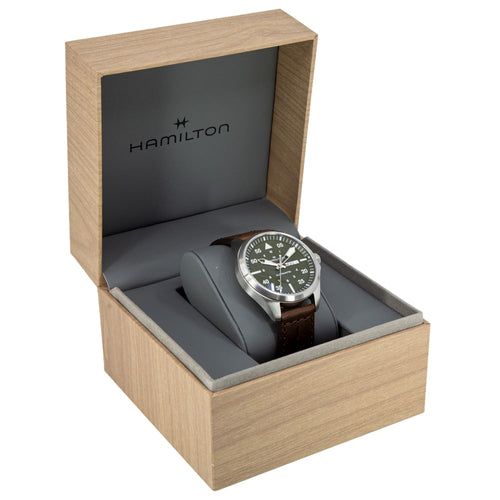 Hamilton Uomo H64635560 Khaki Aviation Pilot Auto