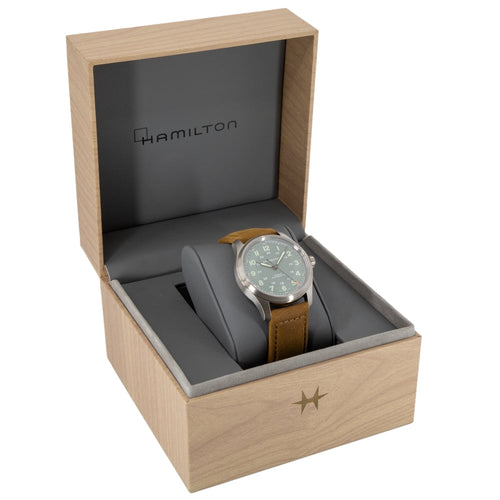 Hamilton Uomo H70205860 Khaki Field Titanium Auto