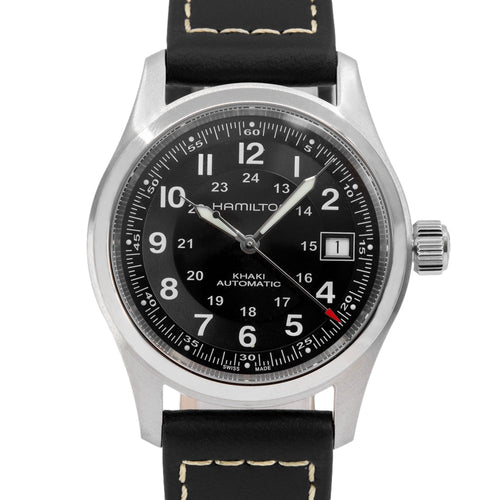 Hamilton Uomo H70455733 Khaki Field Automatico