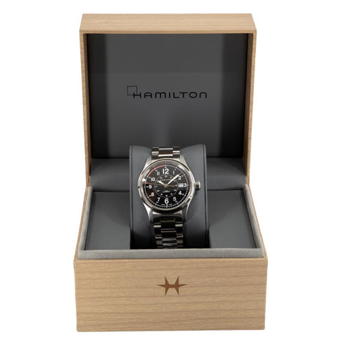 Hamilton Uomo H70595133 Khaki Field Automatico