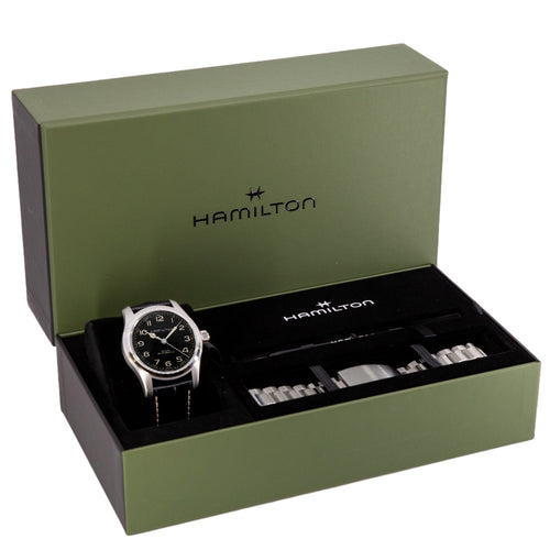 Hamilton H70605732 Khaki Field Murph 42mm Automatico Set