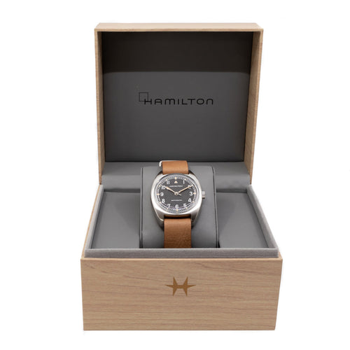 Hamilton Uomo H76419531 Khaki Aviation Pilot Pioneer Auto