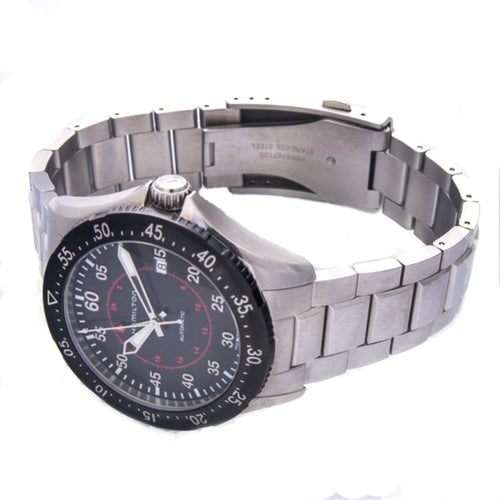 Hamilton Uomo H76755135 Khaki Aviation Pilot GMT Auto